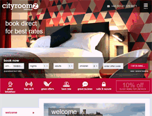 Tablet Screenshot of cityroomz.com